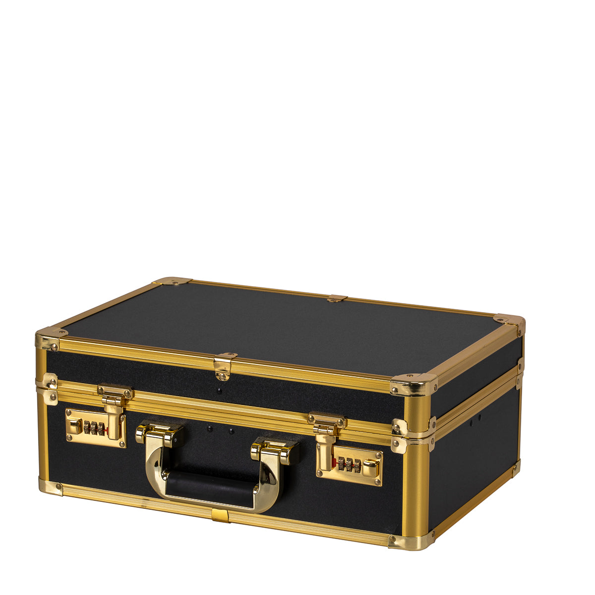 Barber case golden black