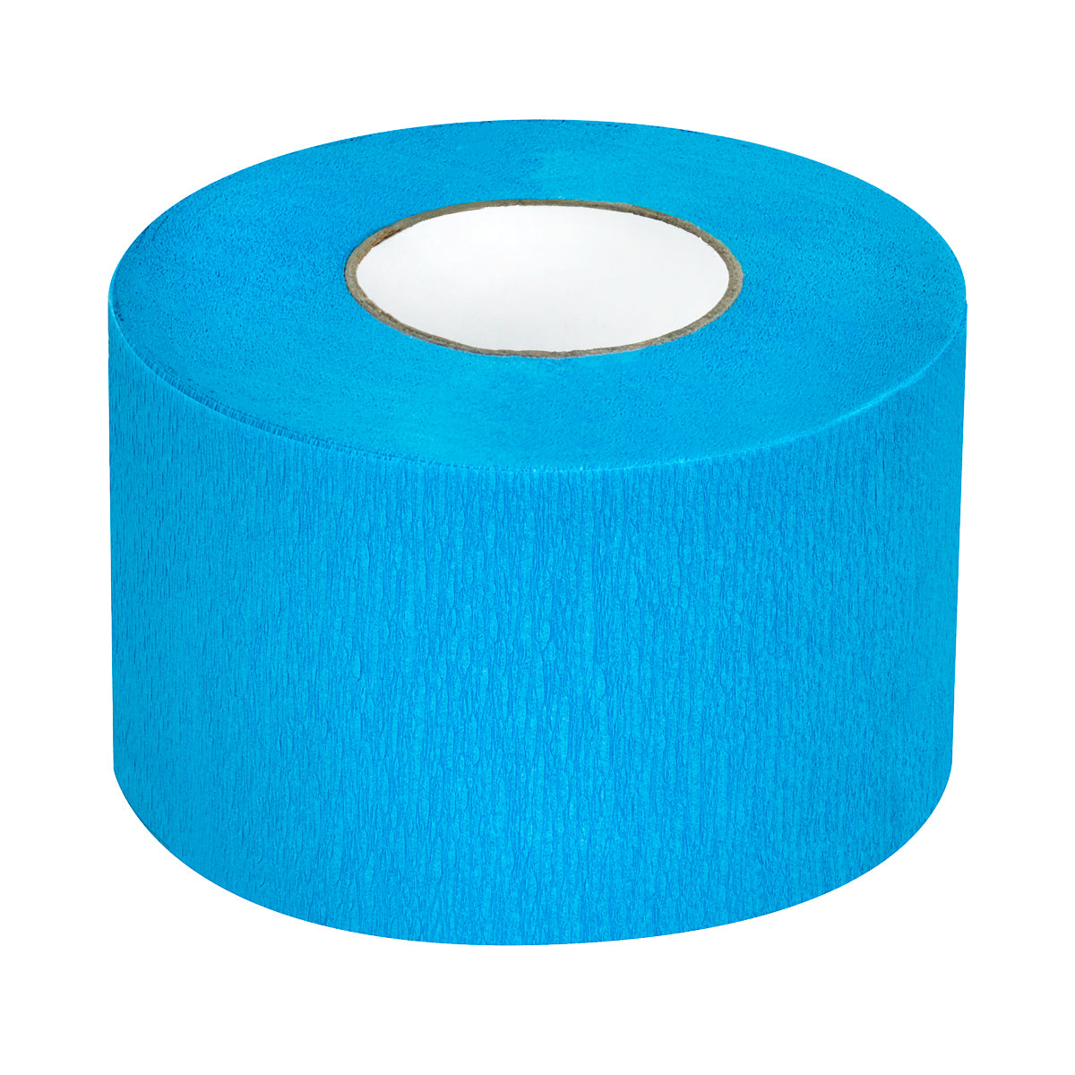 Hairdressing paper collar 5 pcs. blue