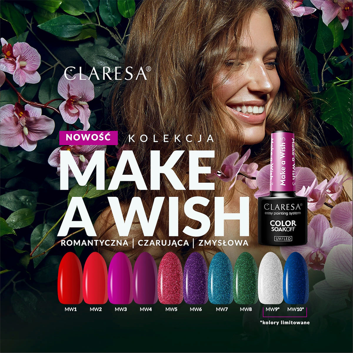 CLARESA Hybrid Polish Make a wish 4 -5g