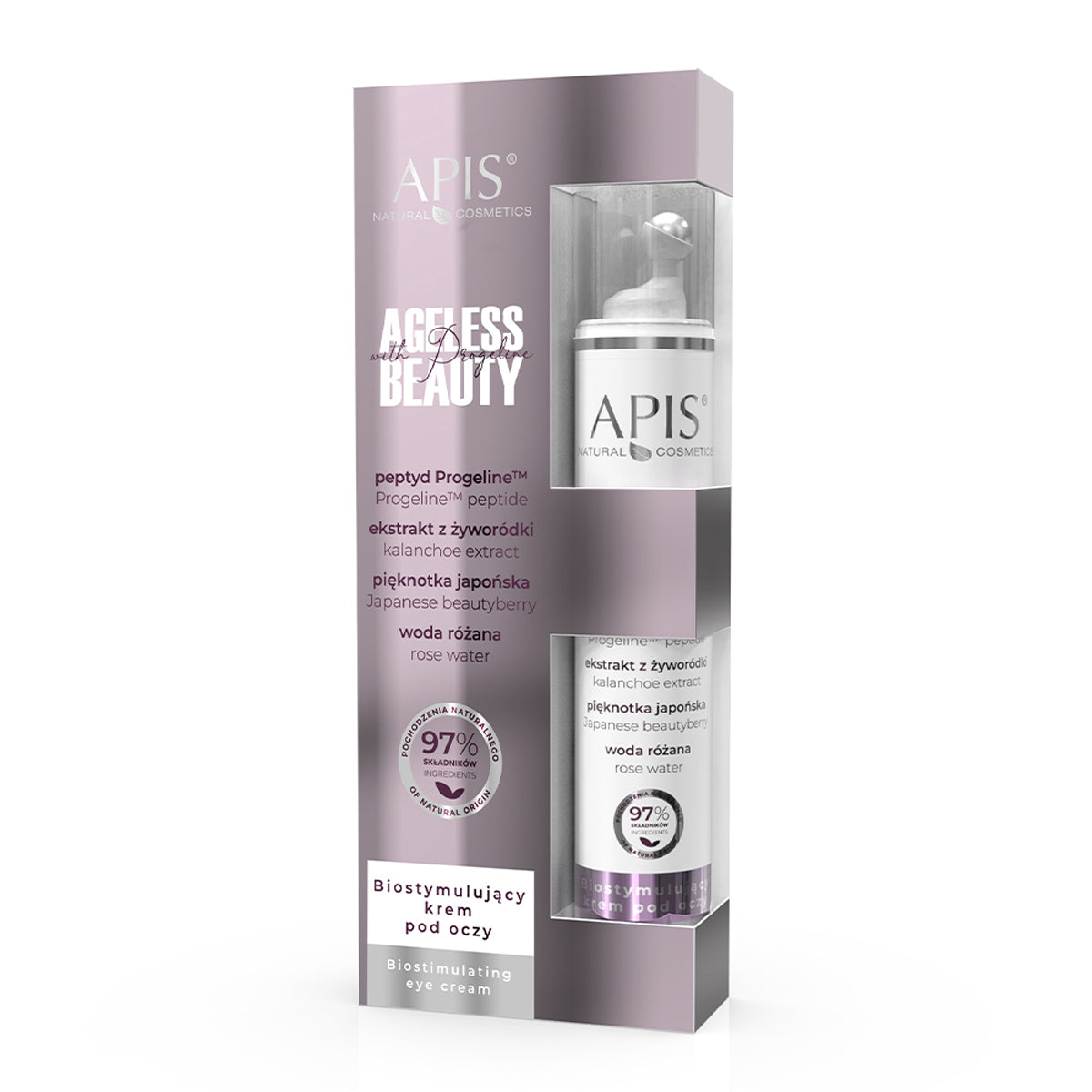 Apis Ageless beauty with progeline biostimulating eye cream with progeline 10 ml