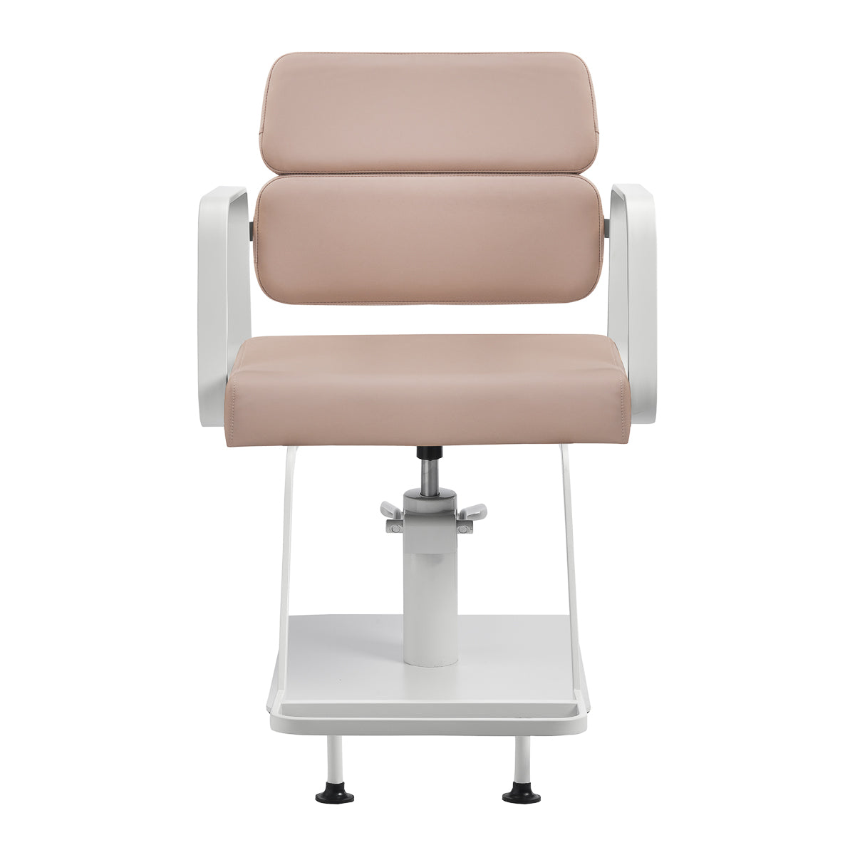 Gabbiano hairdressing chair Porto white beige