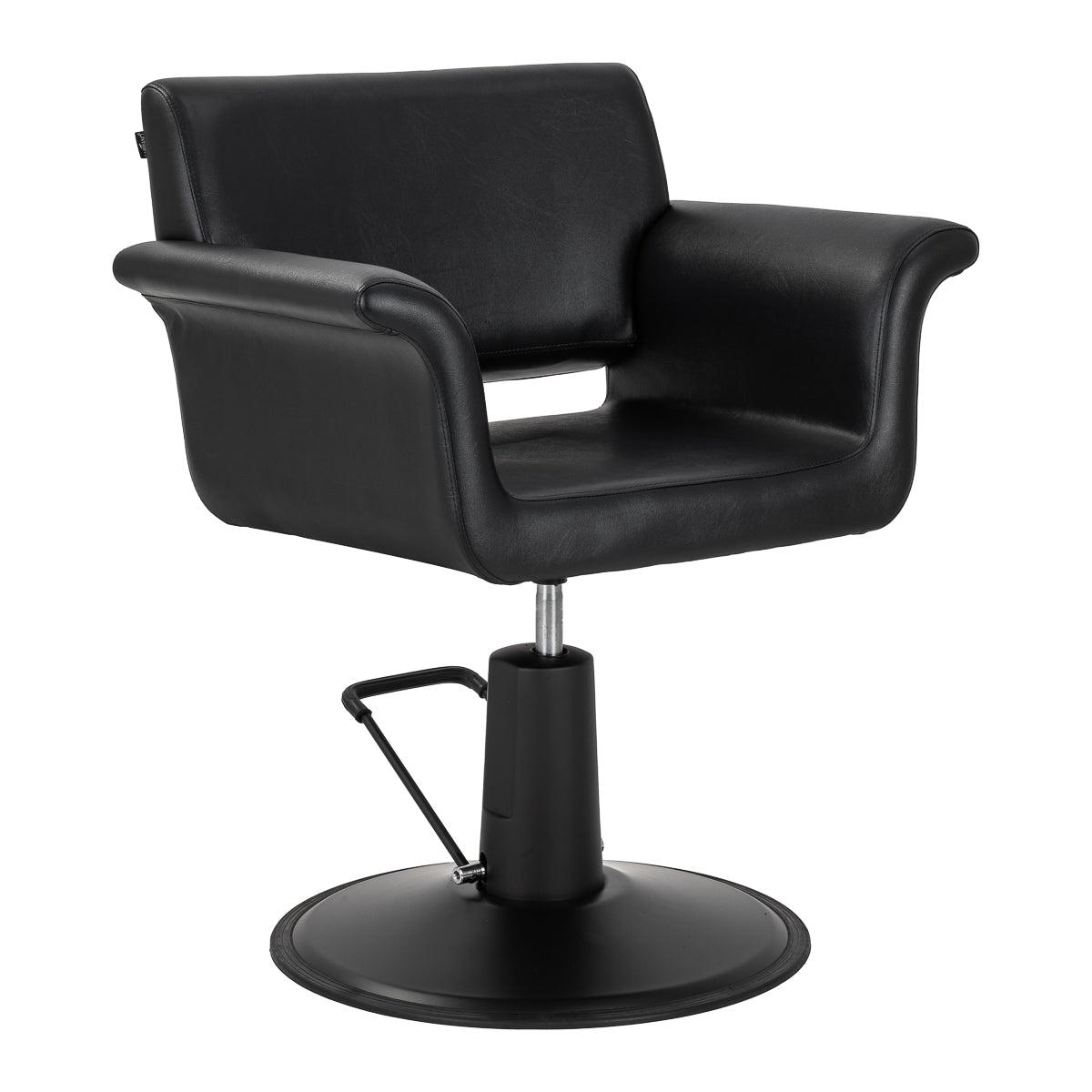 Gabbiano Lucca hairdressing chair black