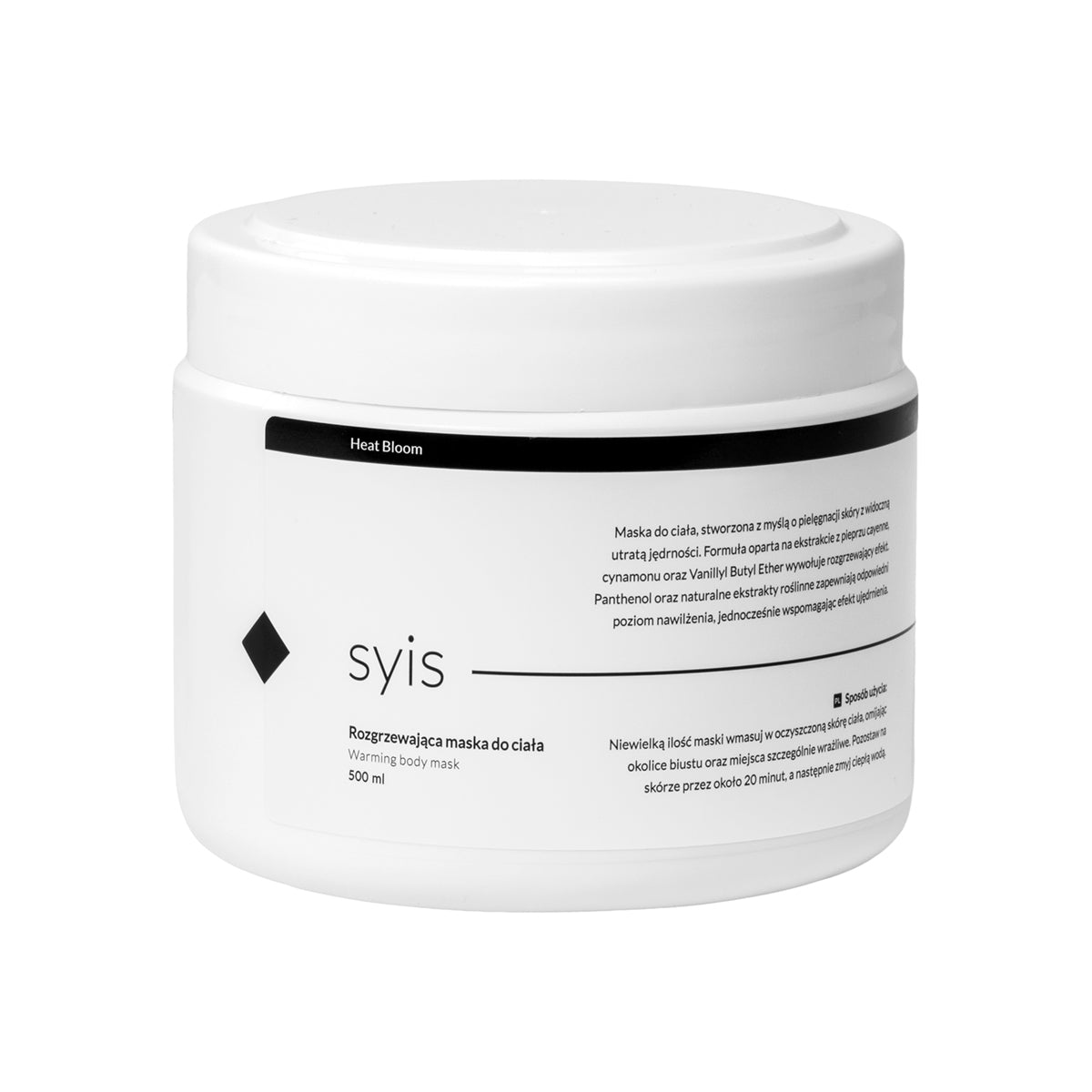 Syis Heat Bloom – warming body mask 500 ml