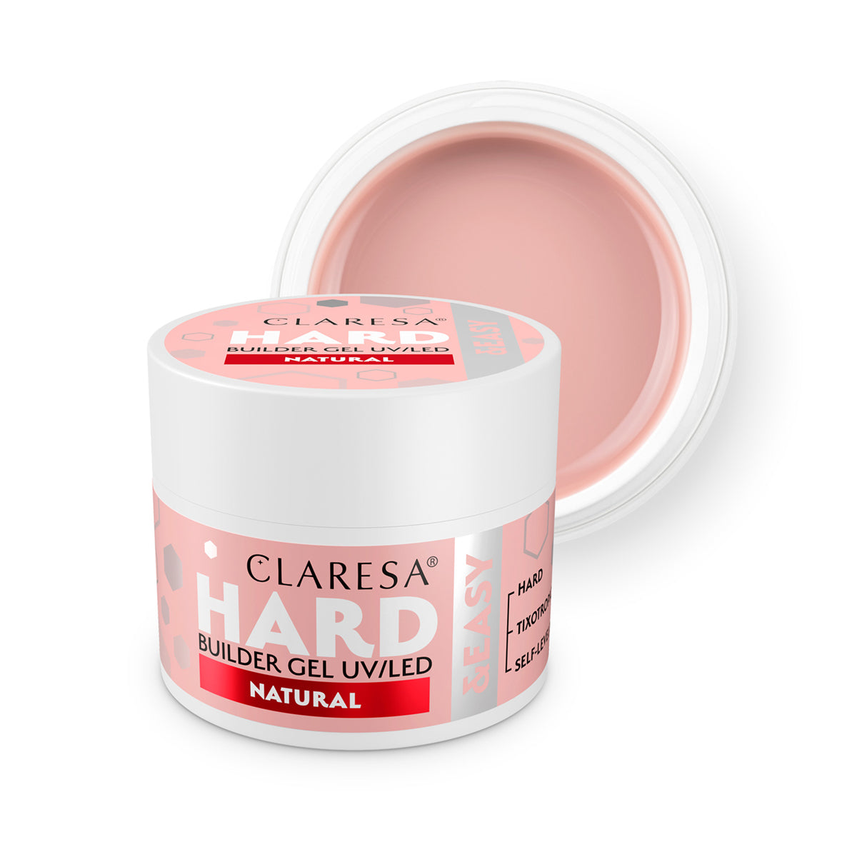 CLARESA HARD&EASY BUILDER GEL NATURAL 45g