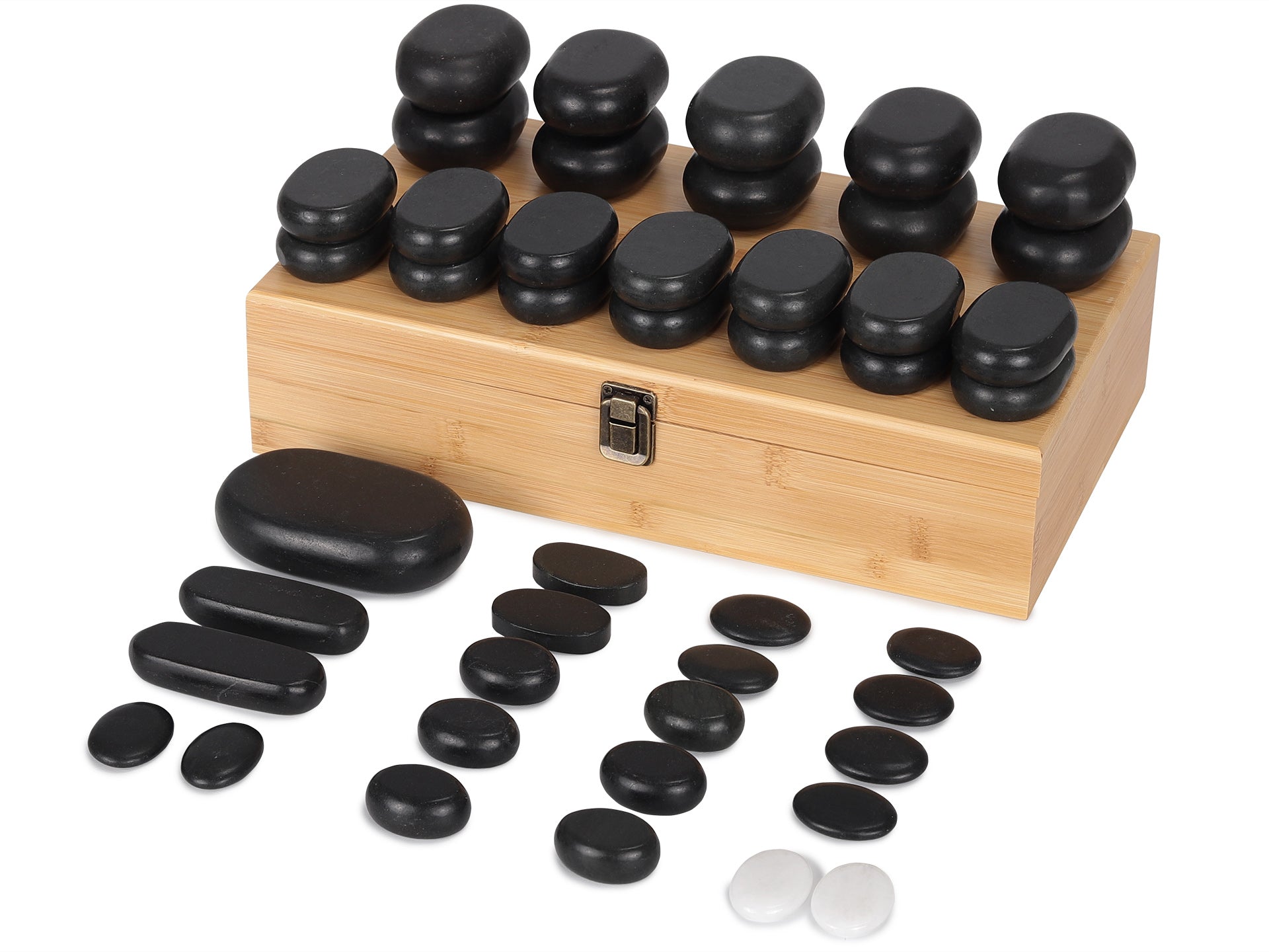 Ensemble de 45 Pierres pour Massage