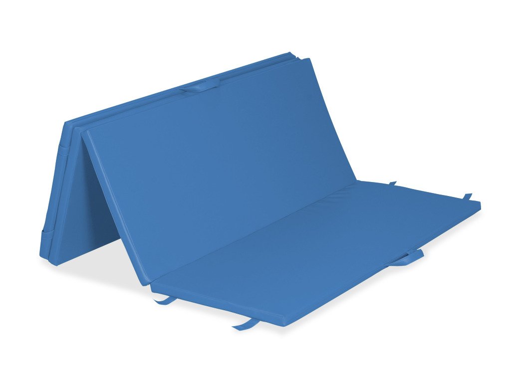 Matelas de Shiatsu en quatre parties 200x120x3 K023 Bleu