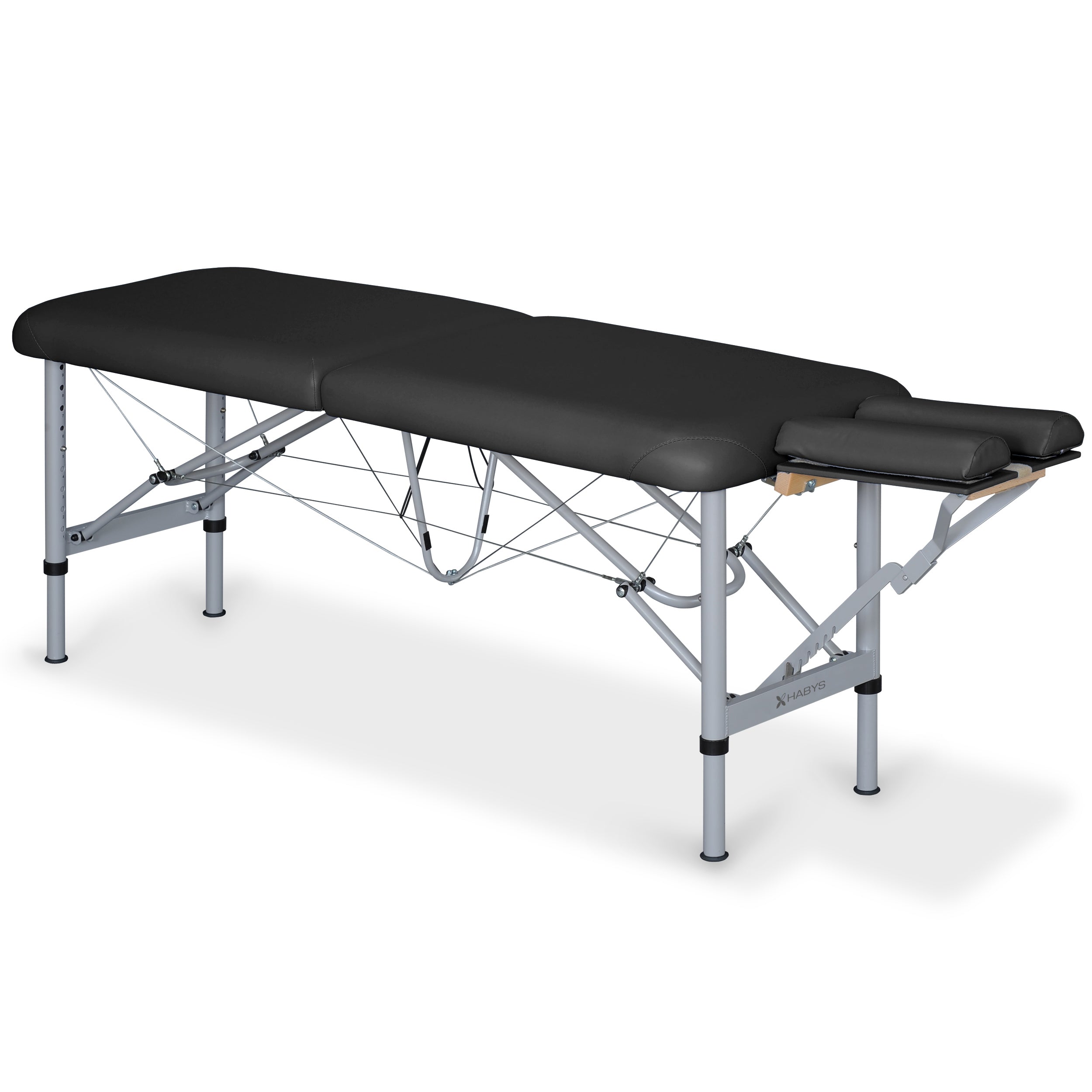 Table de Massage Chiro Ultralux 19 Alu Vinyl Flex K015 Noir