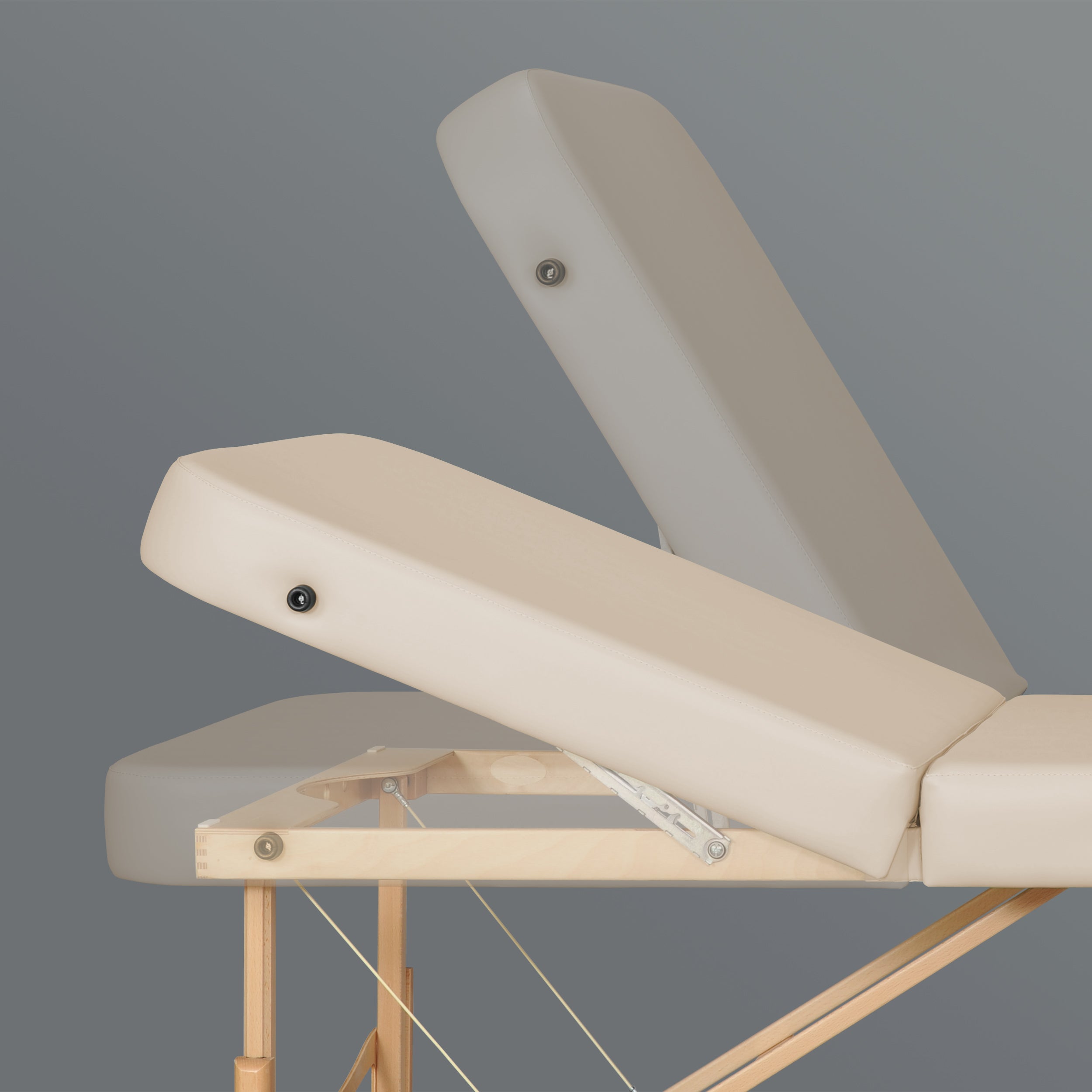 Table de massage Gallo Plus Bois Clair 76 Vinyle Flex K033 Beige