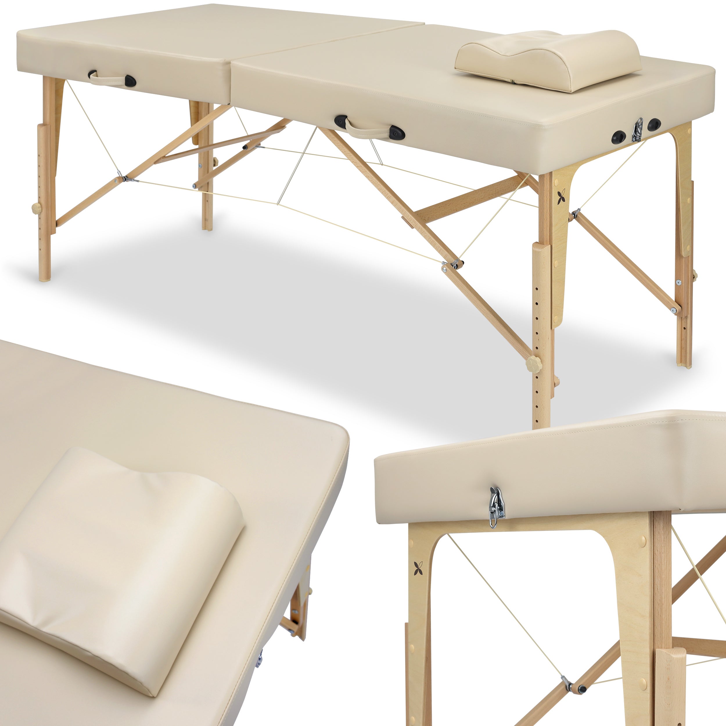 Table de massage Mila Vinyl Flex K033 Beige