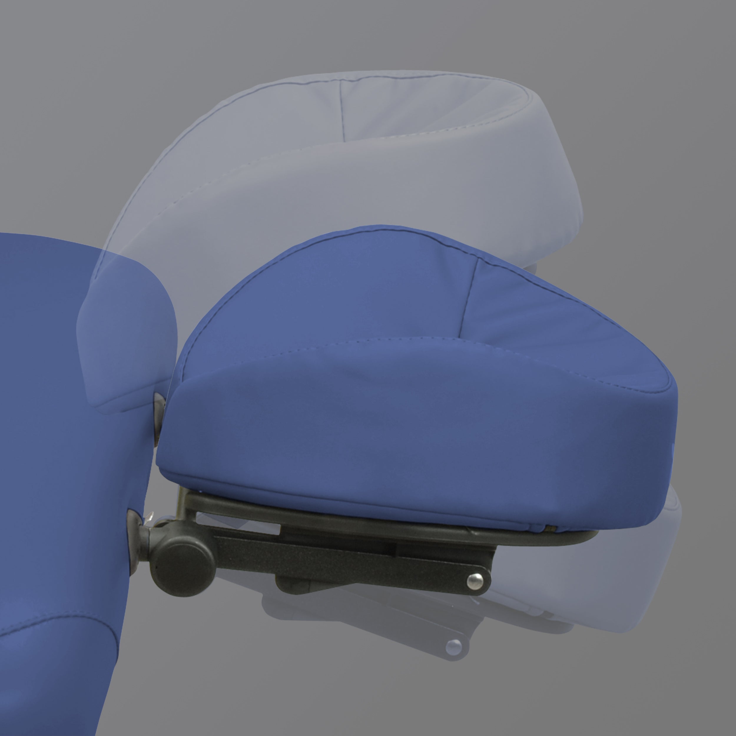 Table de Massage Panda Bois Clair 70 Vinyl Flex K012 Bleu Marine