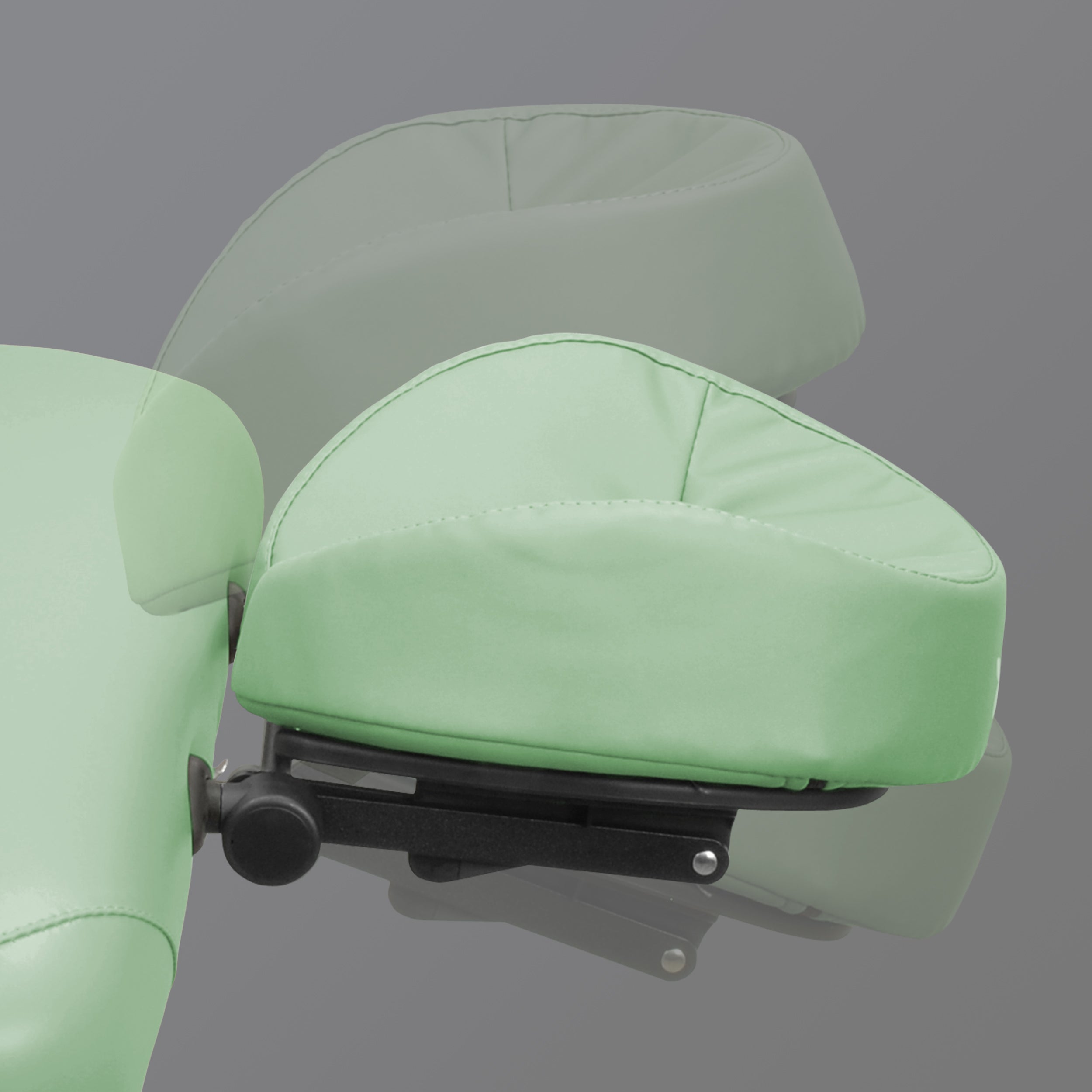 Table de massage Panda Bois Clair 70 Vinyle Flex K022 Vert