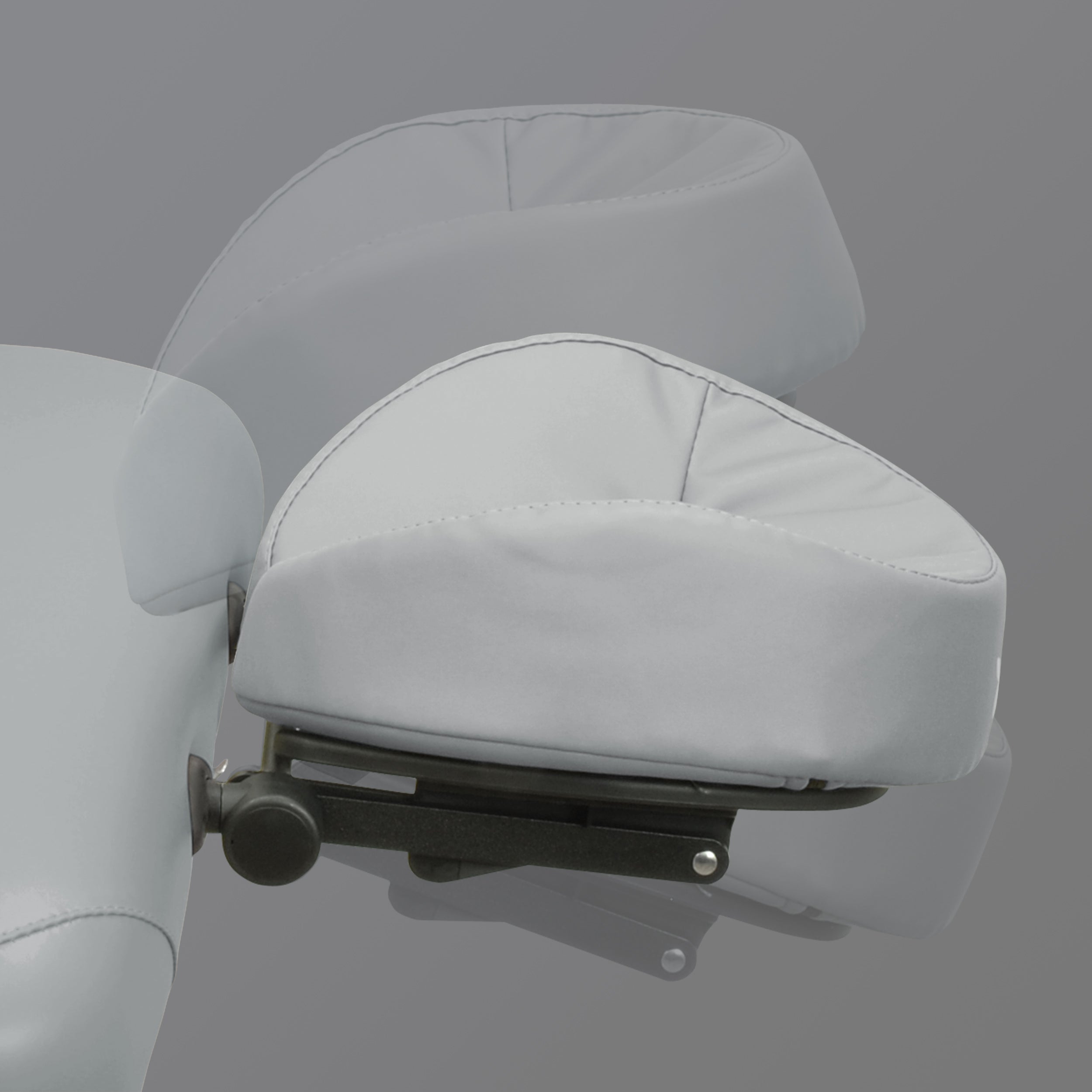 Table de massage Panda Bois Clair 70 Vinyle Flex K029 Gris