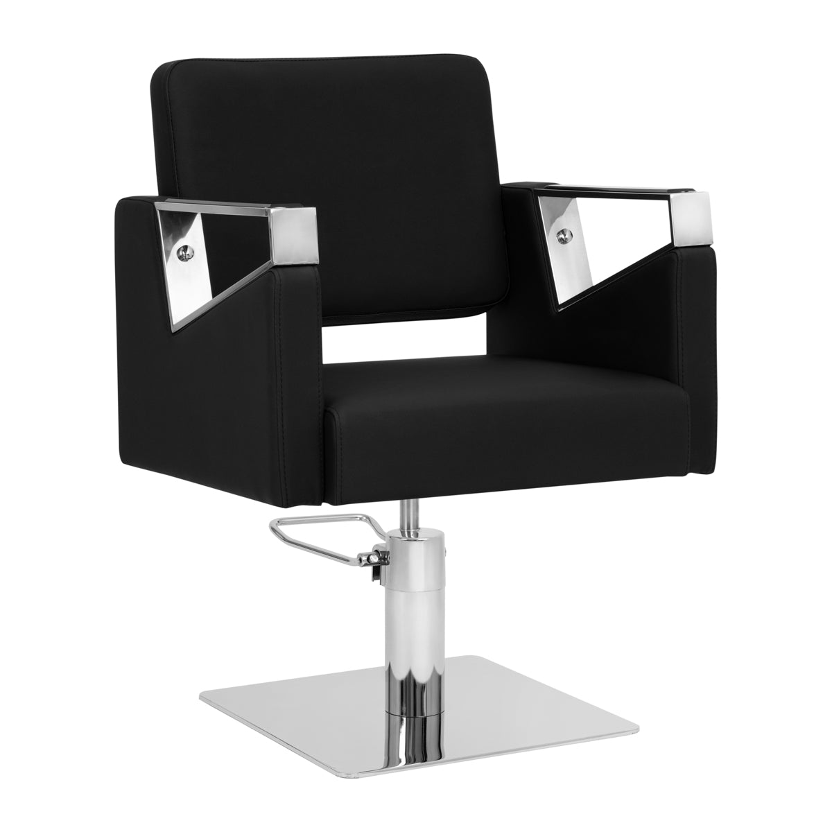 Gabbiano black hairdressing chair