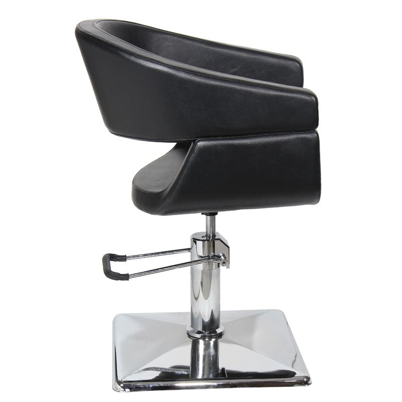 Chaise de coiffure Gabbiano 044 noire