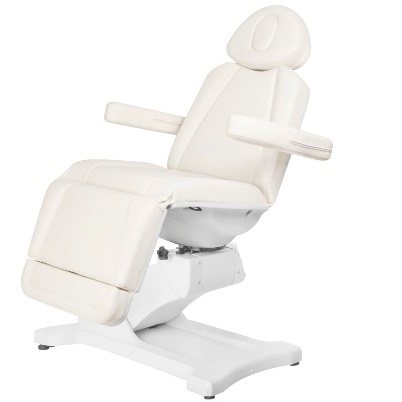 Electric cosmetic chair azzurro 869a rotary 4 engine white