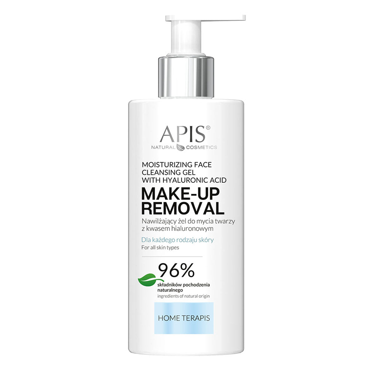 Apis moisturizing face wash gel with hyaluronic acid 300ml
