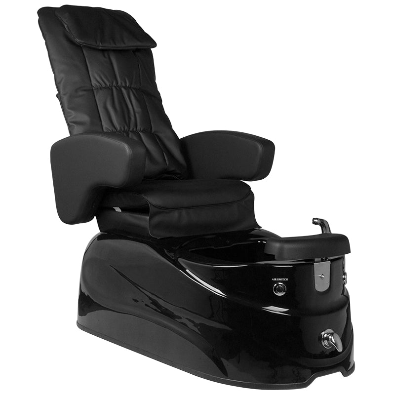 Spa pedicure chair AS-122 black with massage function