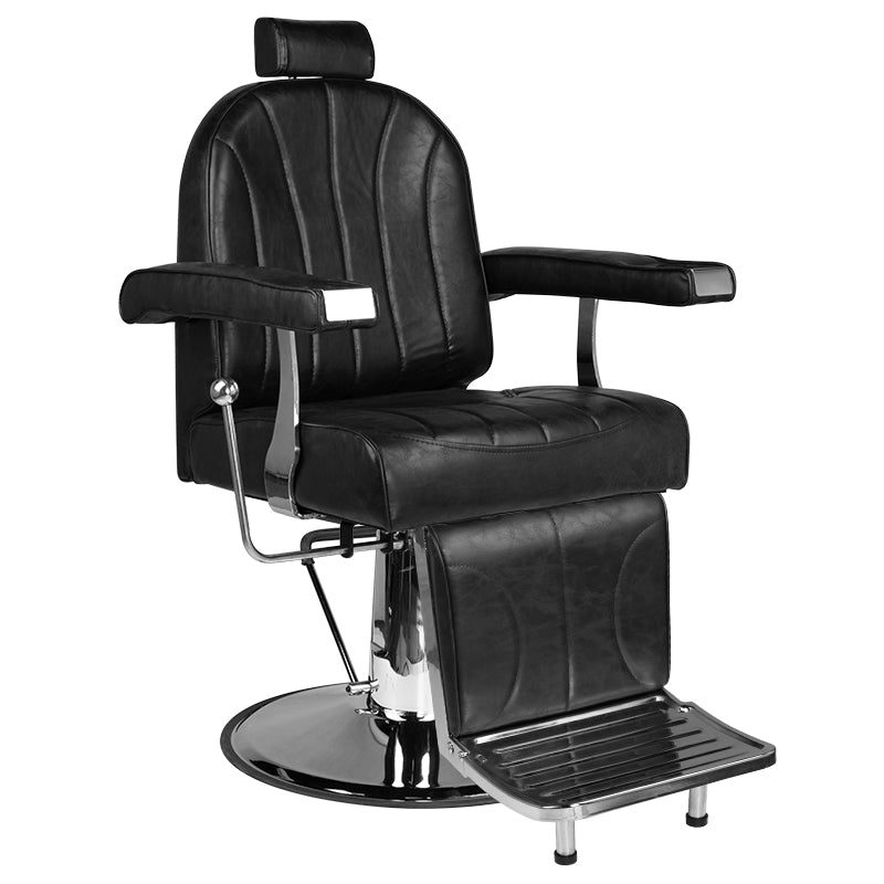 Système capillaire chaise de barbier sm138 noir