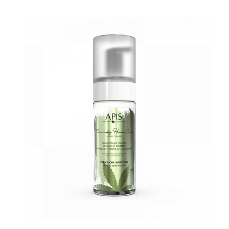 Apis soothing face cleansing foam based on hemp hydrolate 150 ml