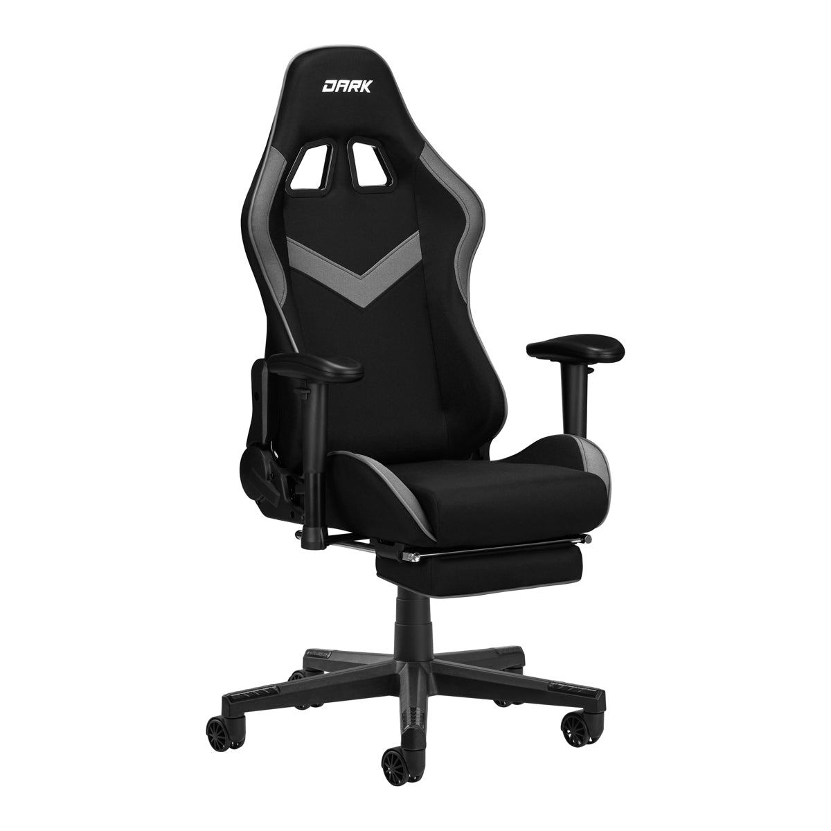 Chaise de gaming Matière DARK - Noir / Gris foncé