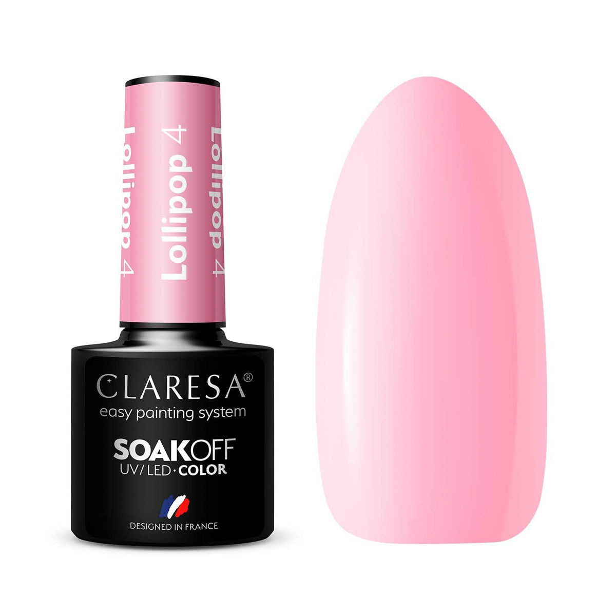 CLARESA Vernis à ongles hybride LOLLIPOP 4 -5g