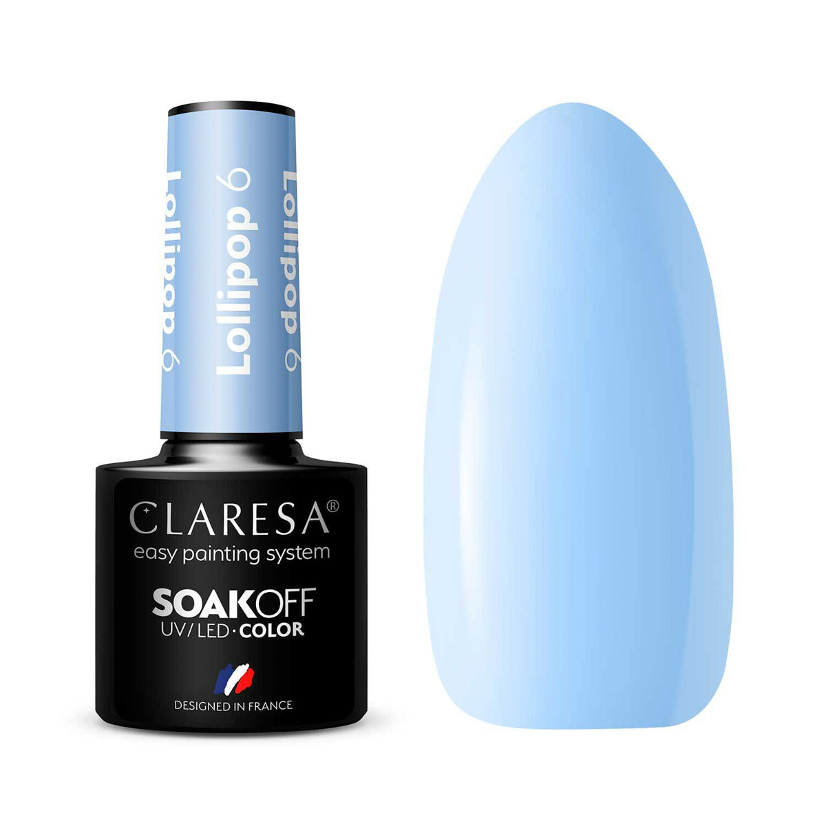 CLARESA Hybrid nail polish LOLLIPOP 6 -5g