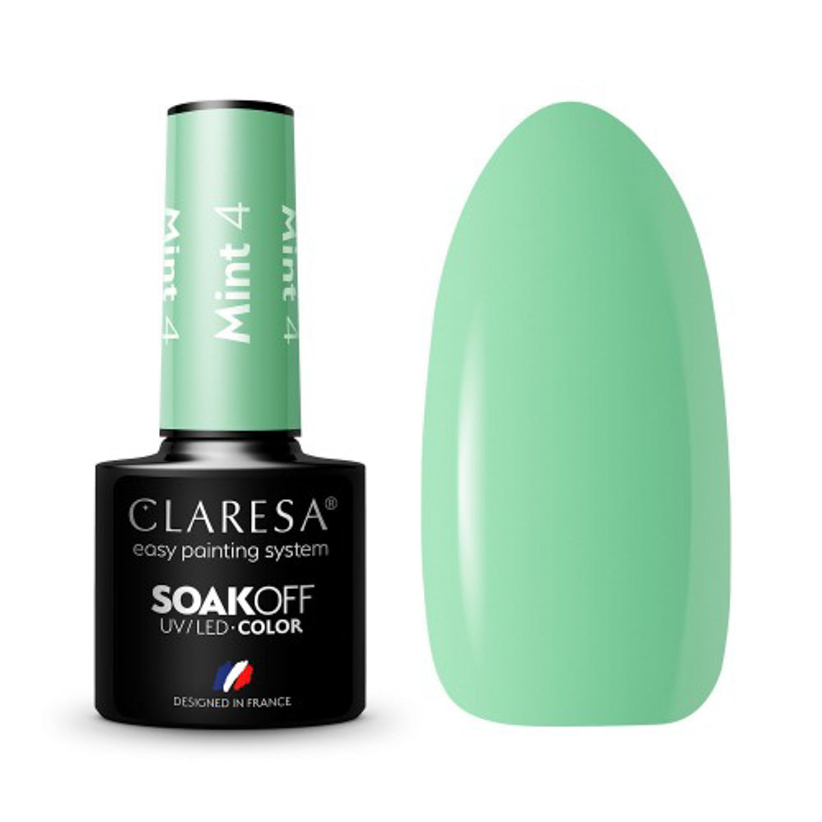 CLARESA Hybrid nail polish MINT 4 -5g