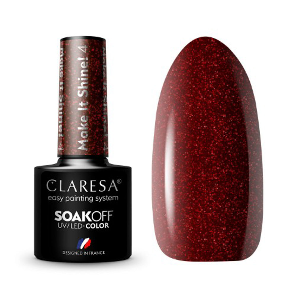 CLARESA Vernis à ongles hybride Make It Shine ! 4 - 5 g