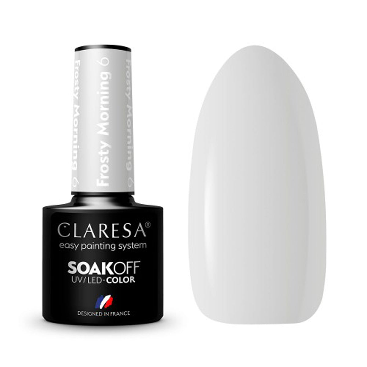 CLARESA Vernis à ongles hybride Matin Givré 6 -5g