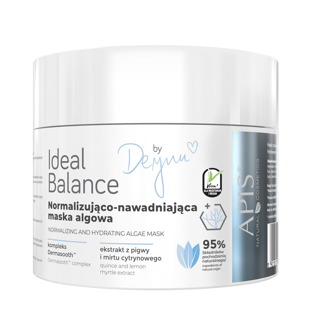 APIS Ideal Balance By Deynn, Normalisant and hydrating masque aux algues 100 g