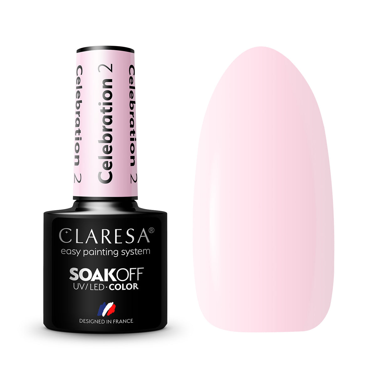 CLARESA Vernis hybride célébration 2 -5g