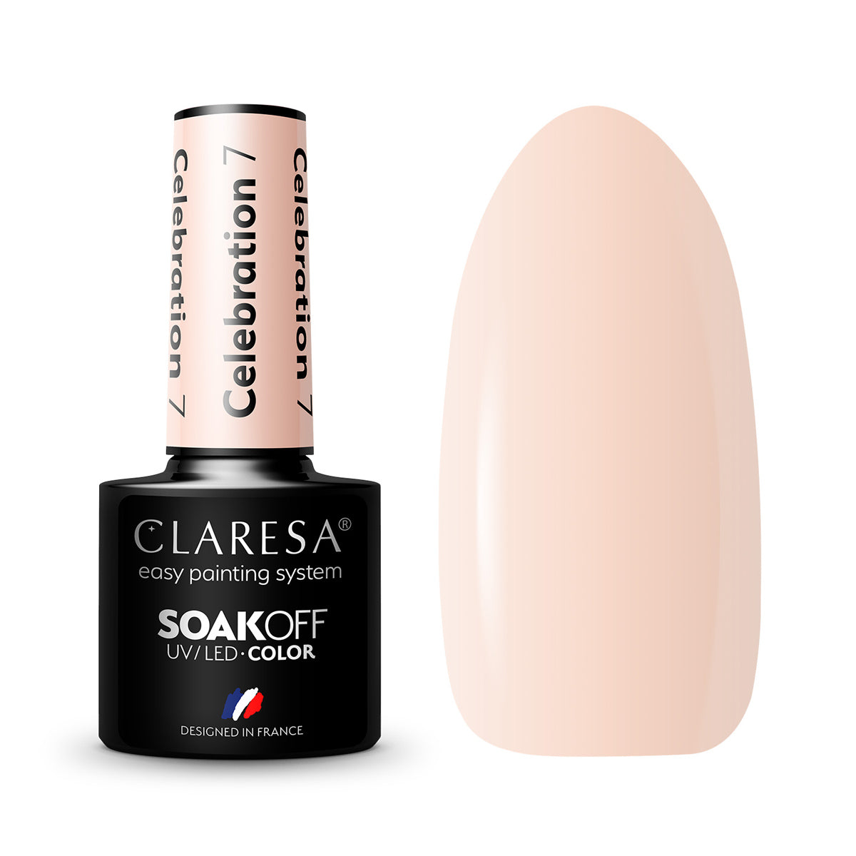 CLARESA Hybrid vernis à ongles célébration 7 -5g