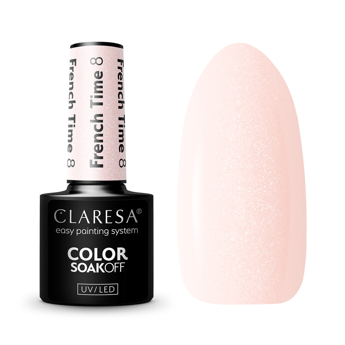 Vernis hybride CLARESA French Time 8 -5g