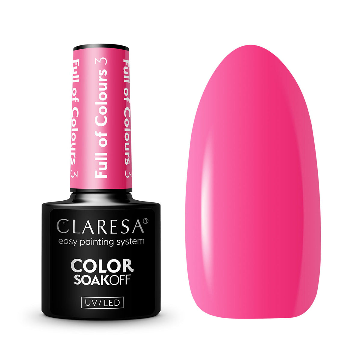 CLARESA Full of colours Hybrid Polish 3 -5g
