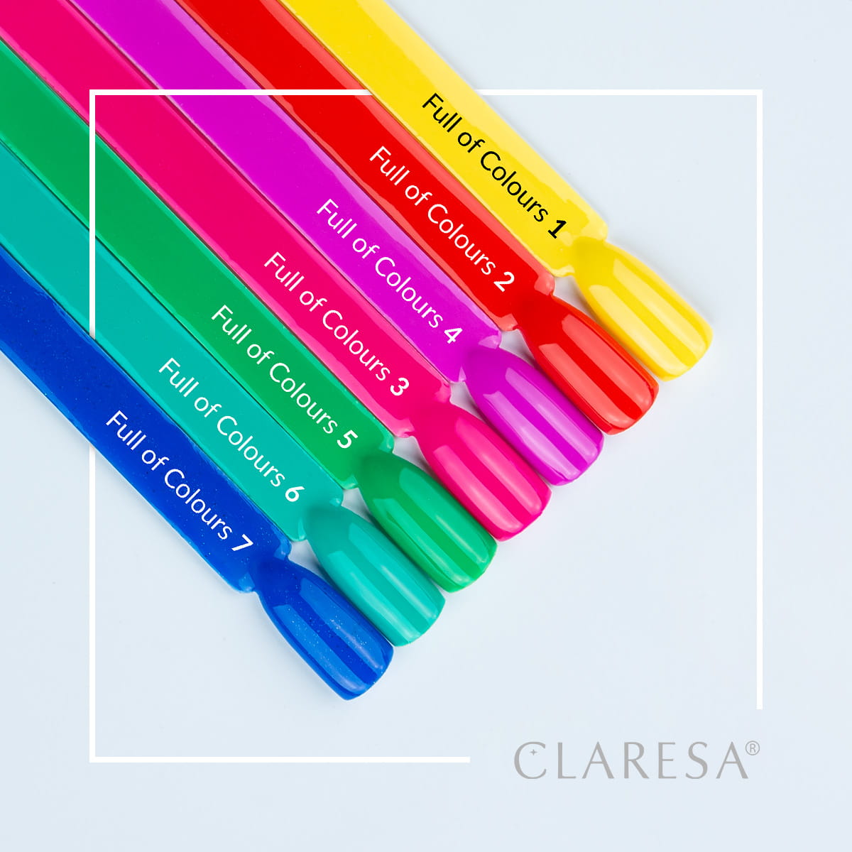 CLARESA Full of colours Hybrid Polish 7 -5g