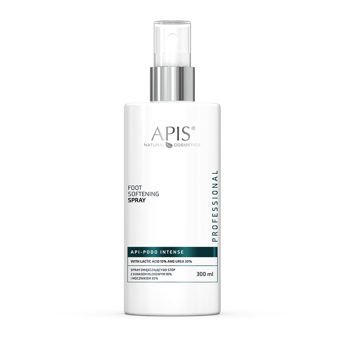 Spray adoucissant pour les pieds Api-Podo Intense Apis avec AHA, BHA et urée 25% 300 ml